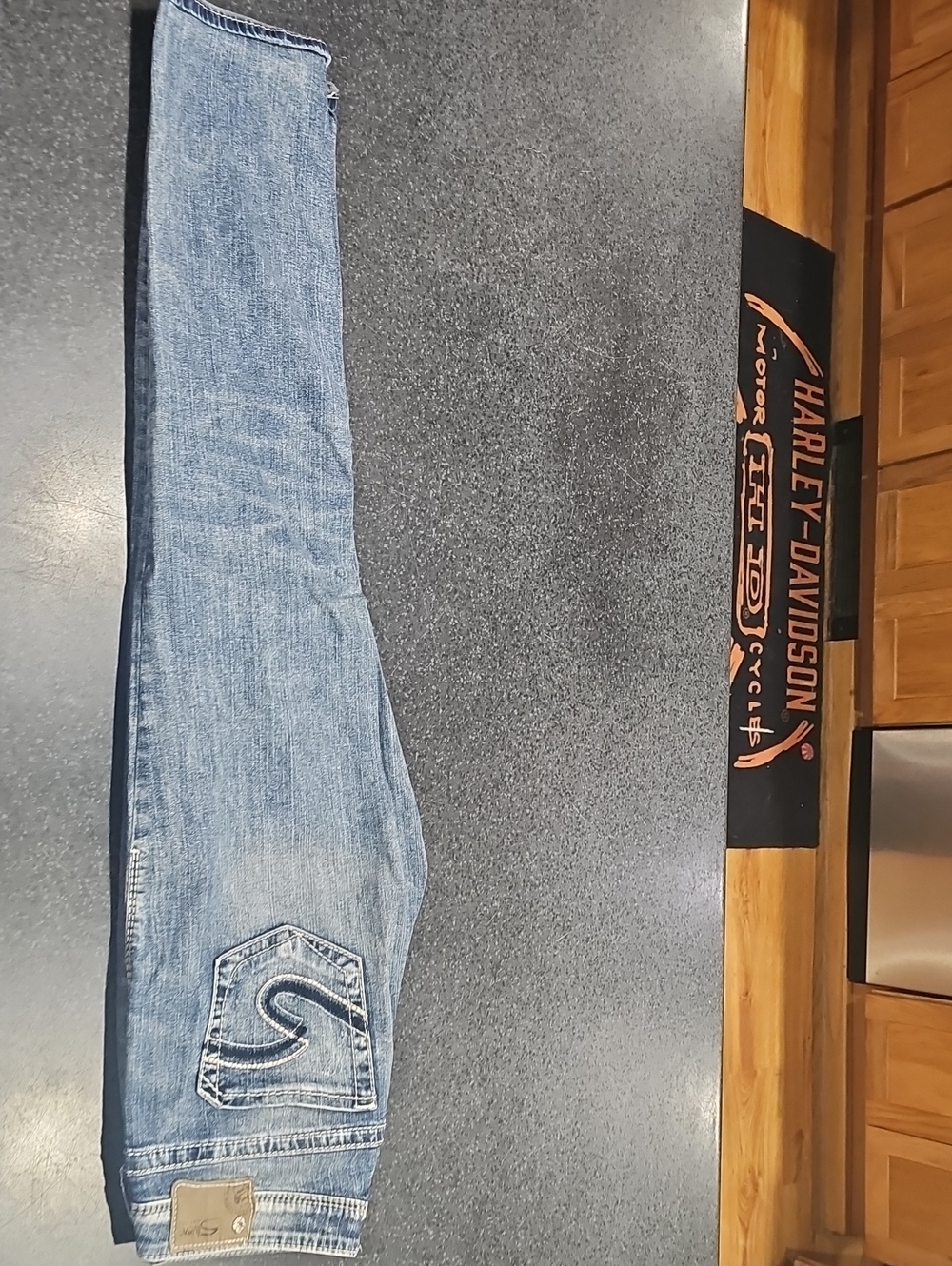 Silver BOYFRIEND BRAND WOMENS JEANS